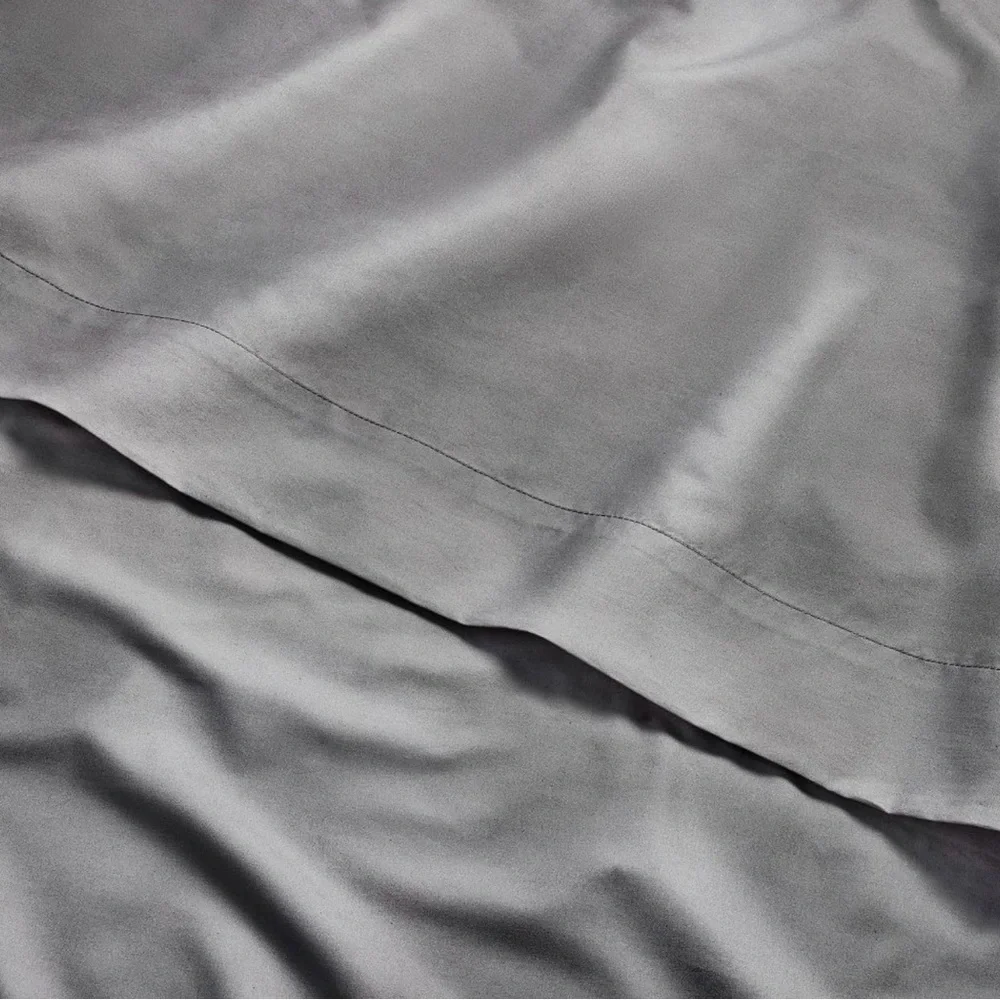 Casaluna Full 400 Thread Count Percale Sheet Set Dark Gray NEW
